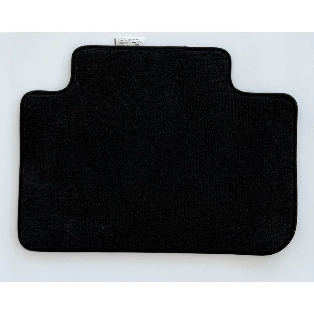 BMW X3 2018-2024 OEM X4 Interior Floor Carpet Cover Mats Set of 4 Black OE 46k
